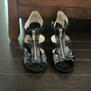 Michael Kors zip up heels